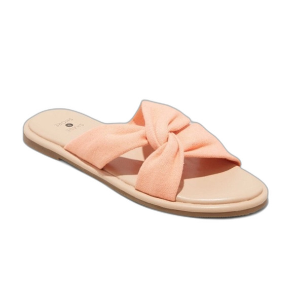 Womens Sandals Coral Orange Shade comfortable casual Shore size 8. - Picture 2 of 5